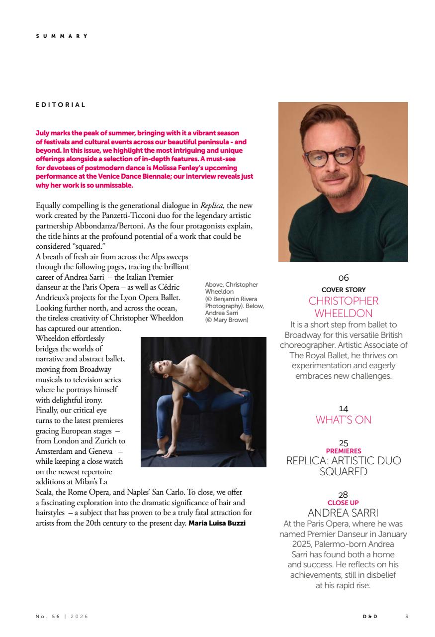 DANZA&DANZA International Preview Pages