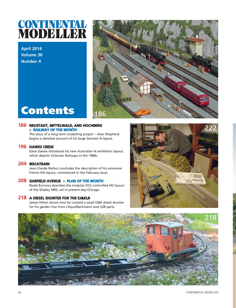 Continental Modeller Preview Pages