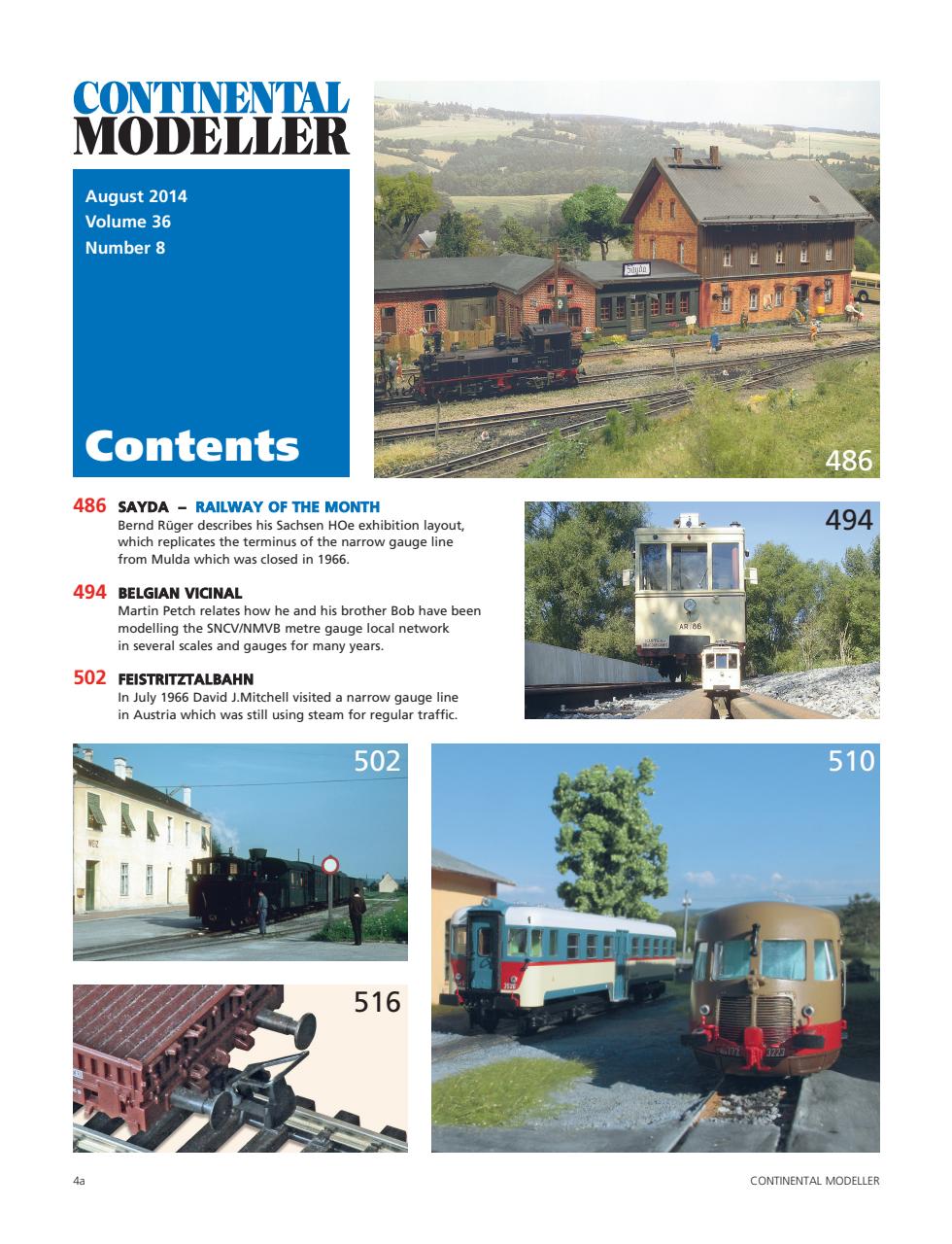 Continental Modeller Preview Pages
