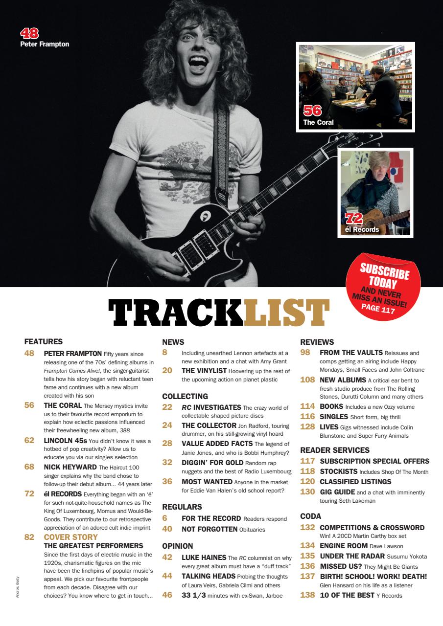 Record Collector Preview Pages
