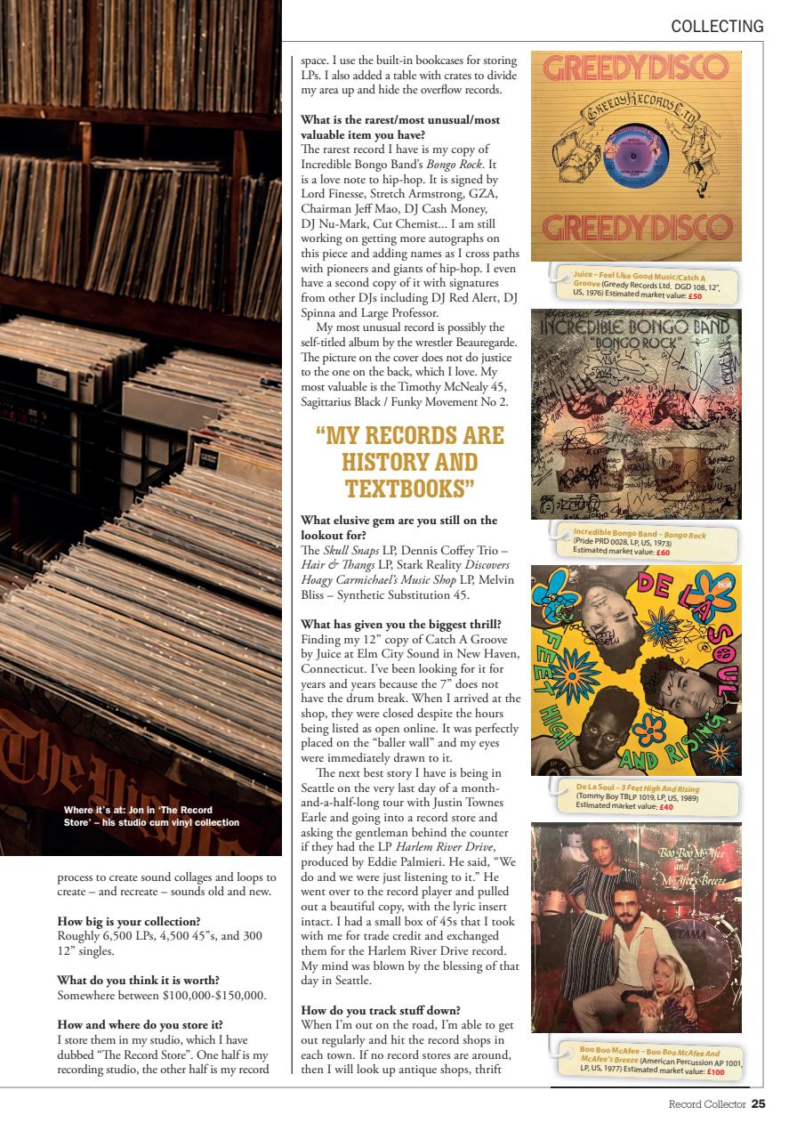 Record Collector Preview Pages
