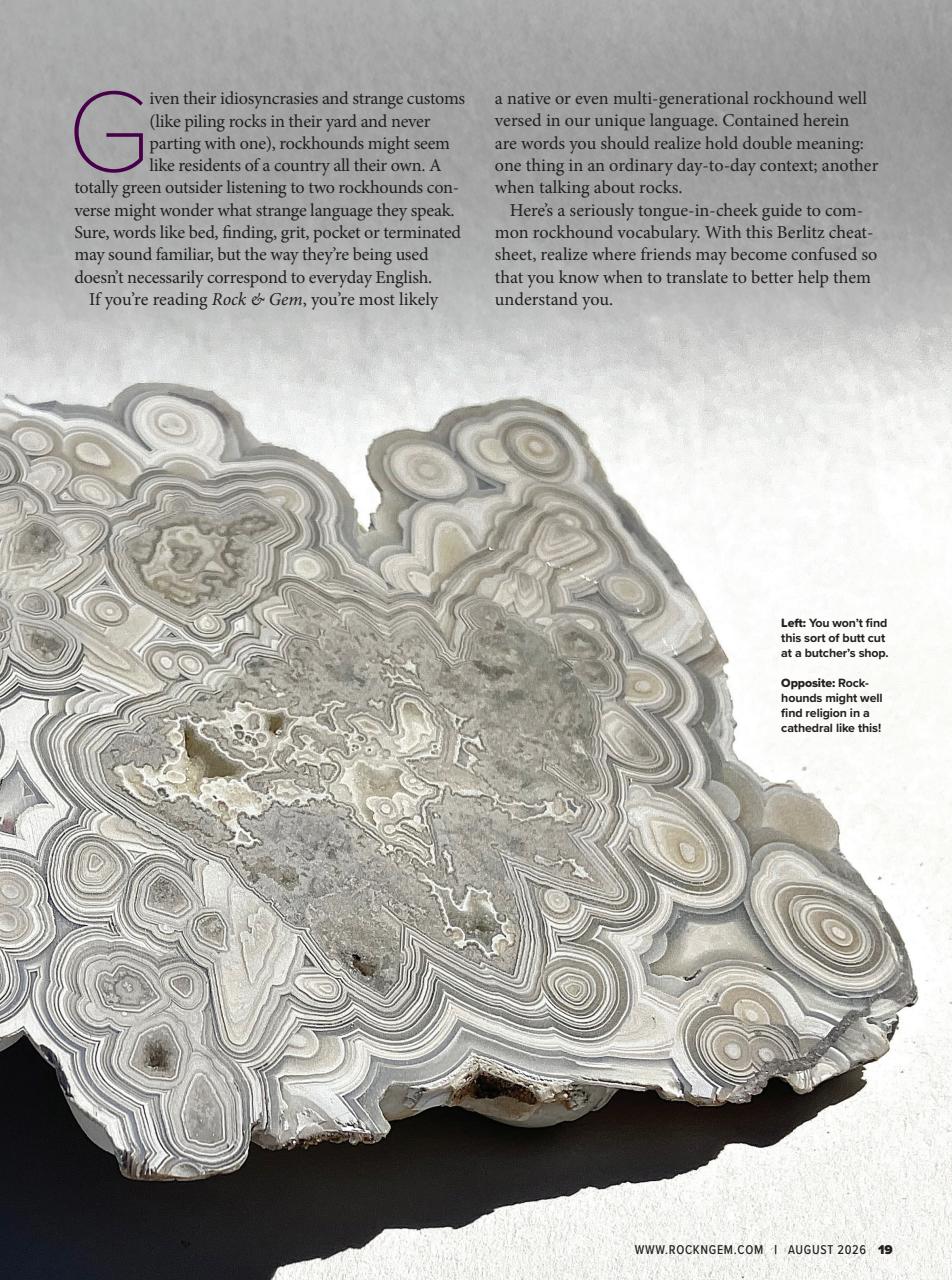 Rock&Gem Magazine Preview Pages