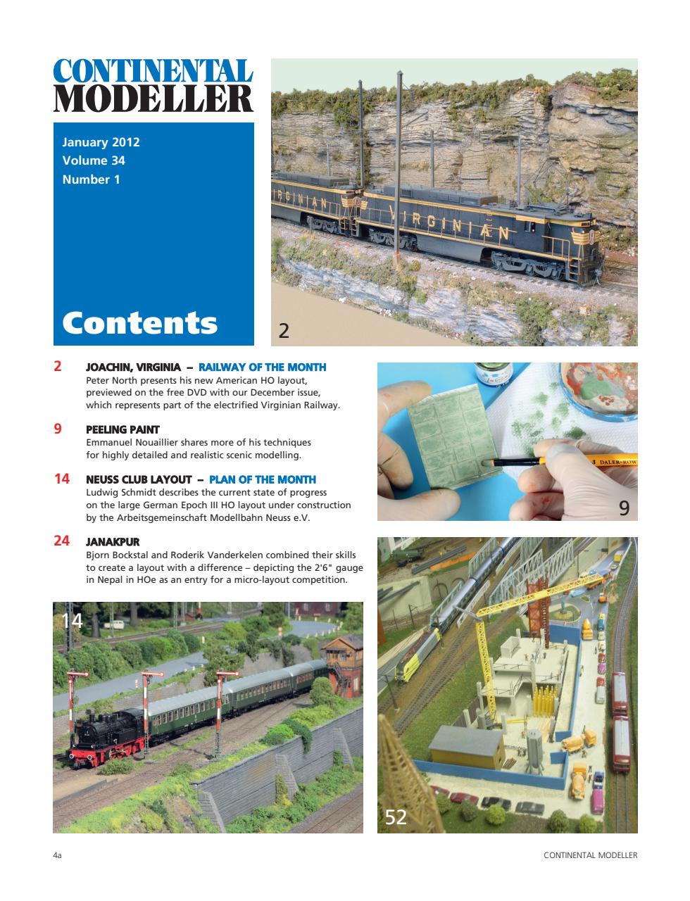 Continental Modeller Preview Pages