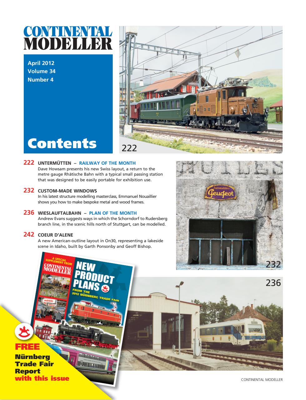 Continental Modeller Preview Pages