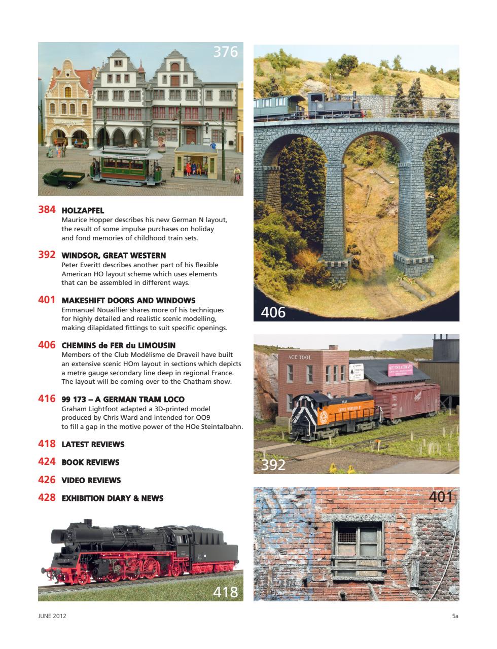 Continental Modeller Preview Pages