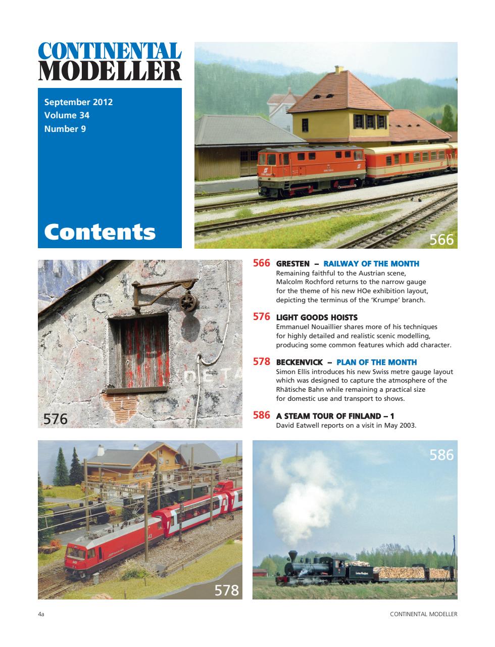 Continental Modeller Preview Pages