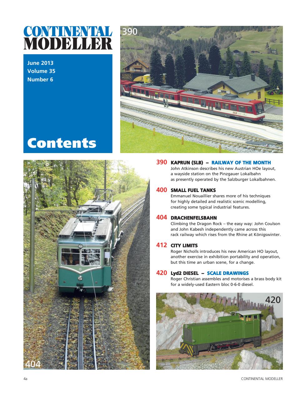 Continental Modeller Preview Pages