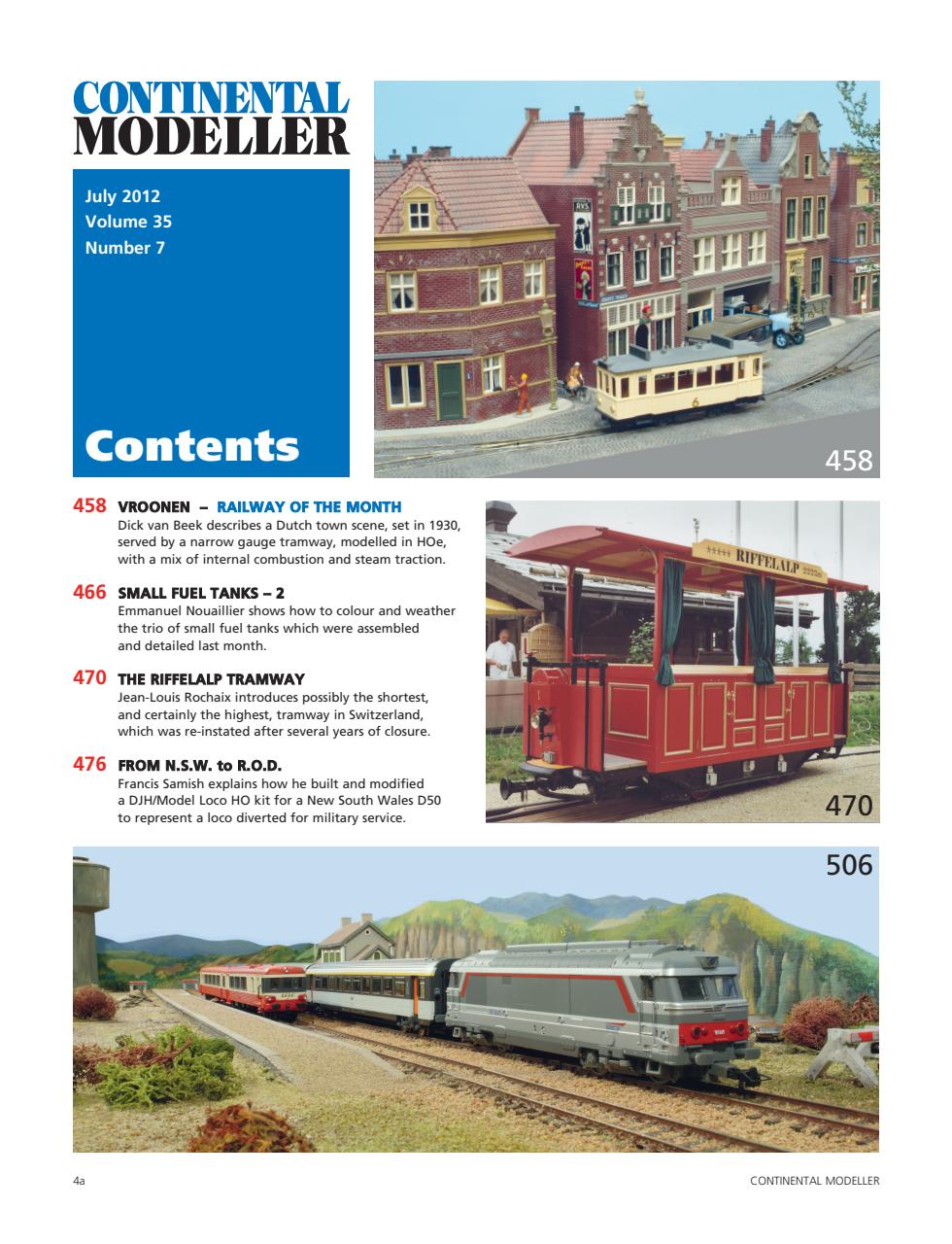 Continental Modeller Preview Pages