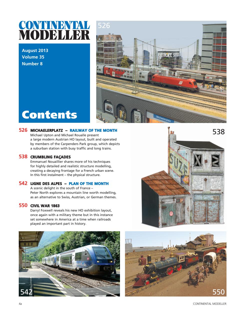 Continental Modeller Preview Pages