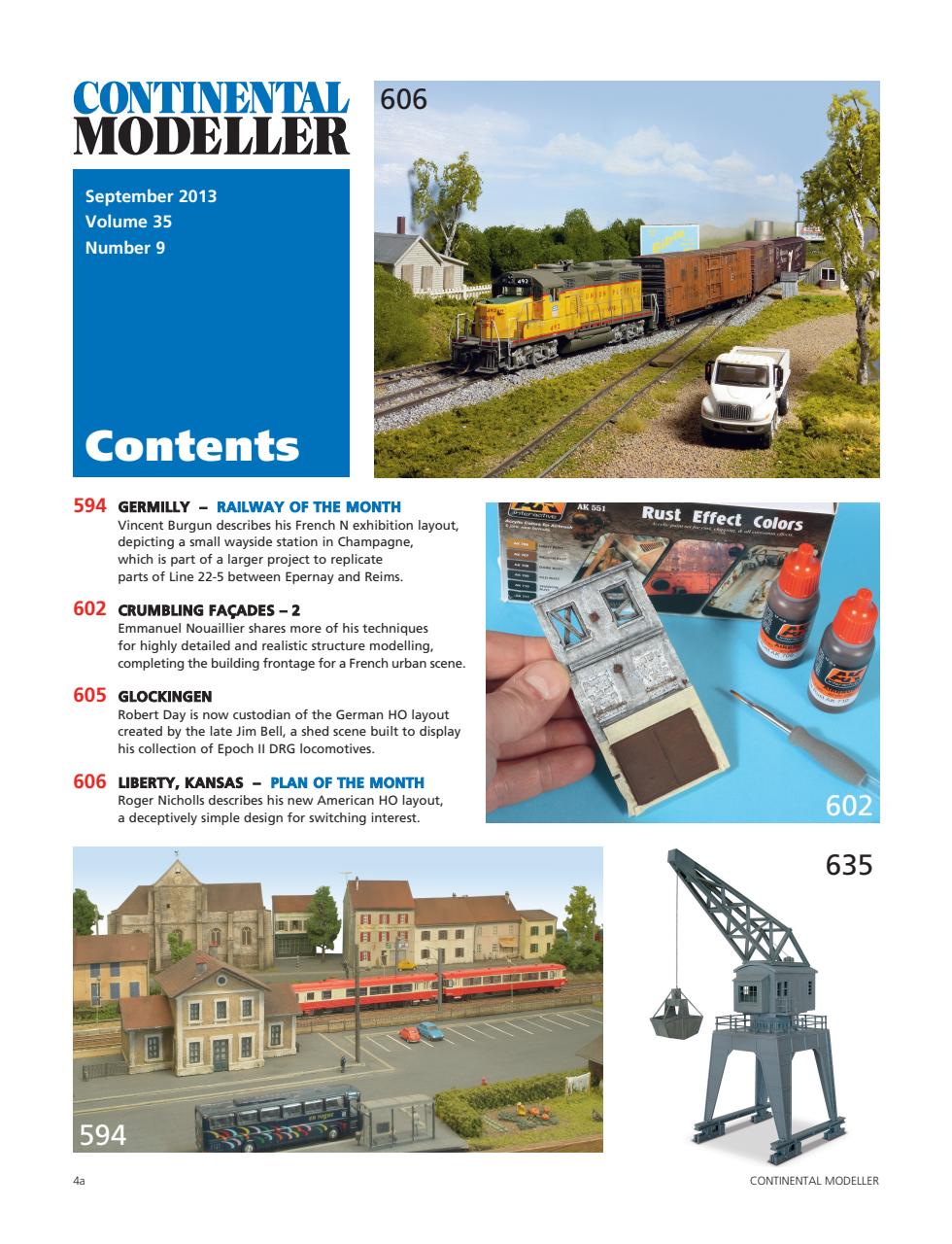 Continental Modeller Preview Pages