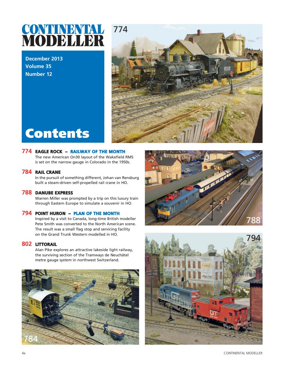 Continental Modeller Preview Pages