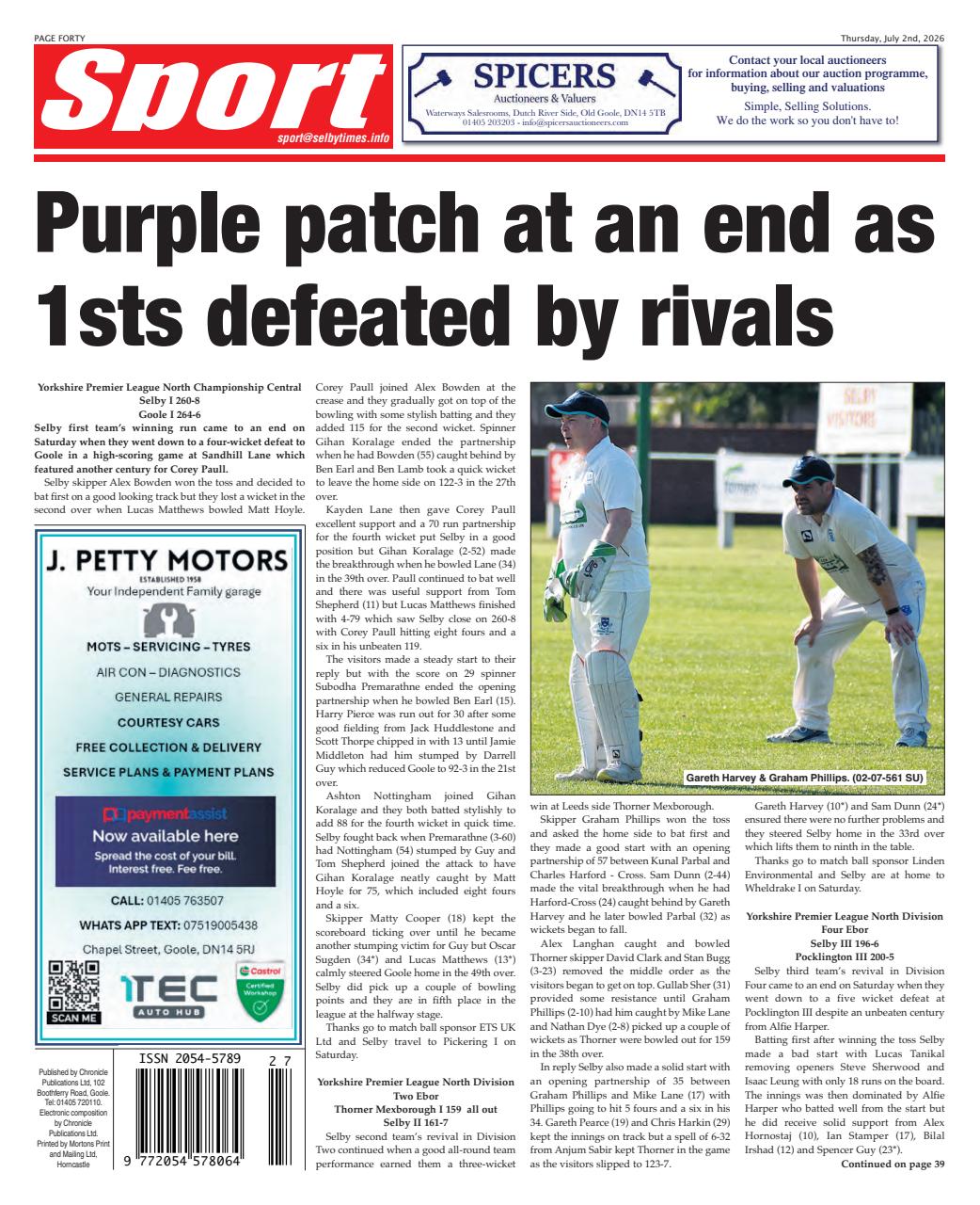 Selby Times Preview Pages