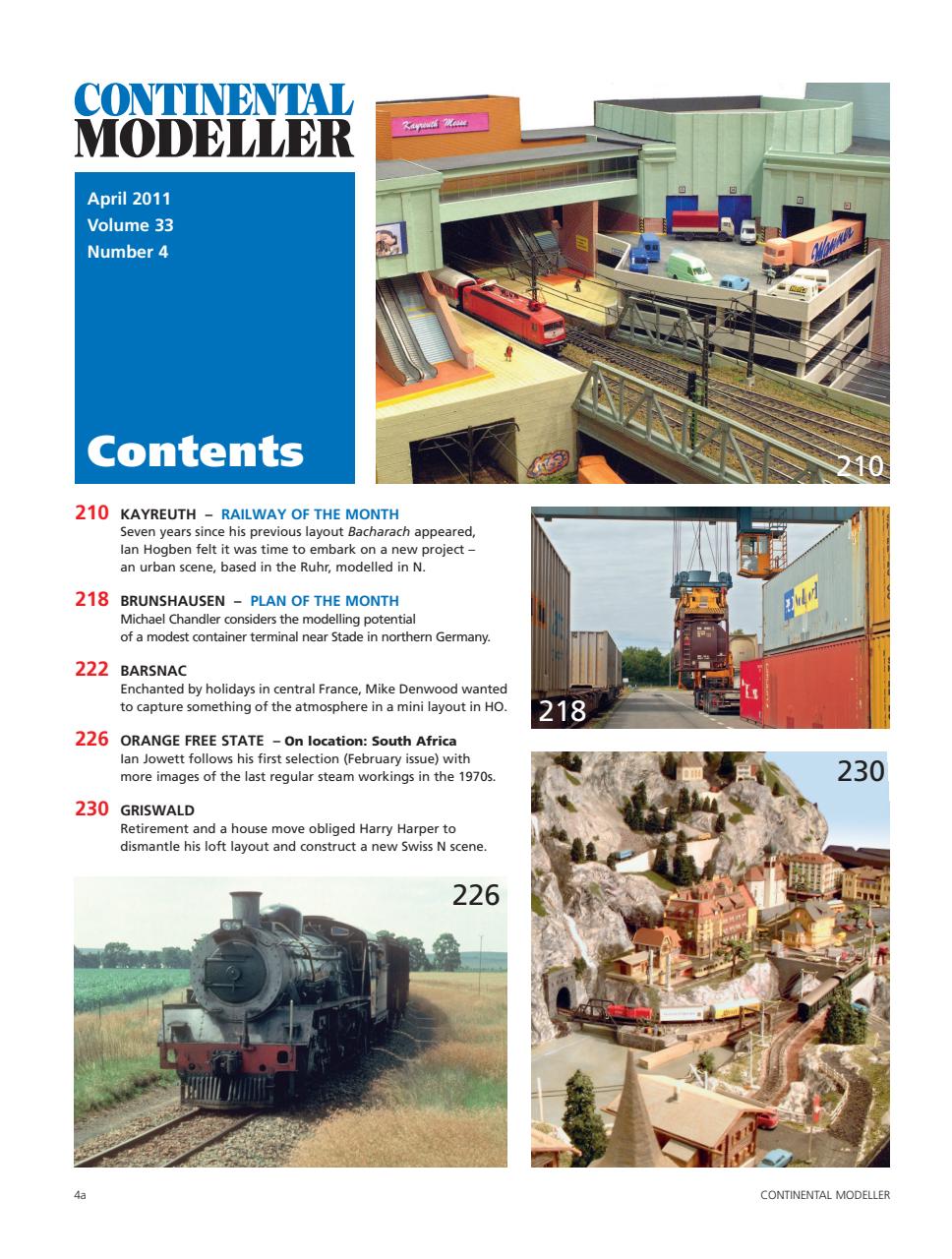 Continental Modeller Preview Pages