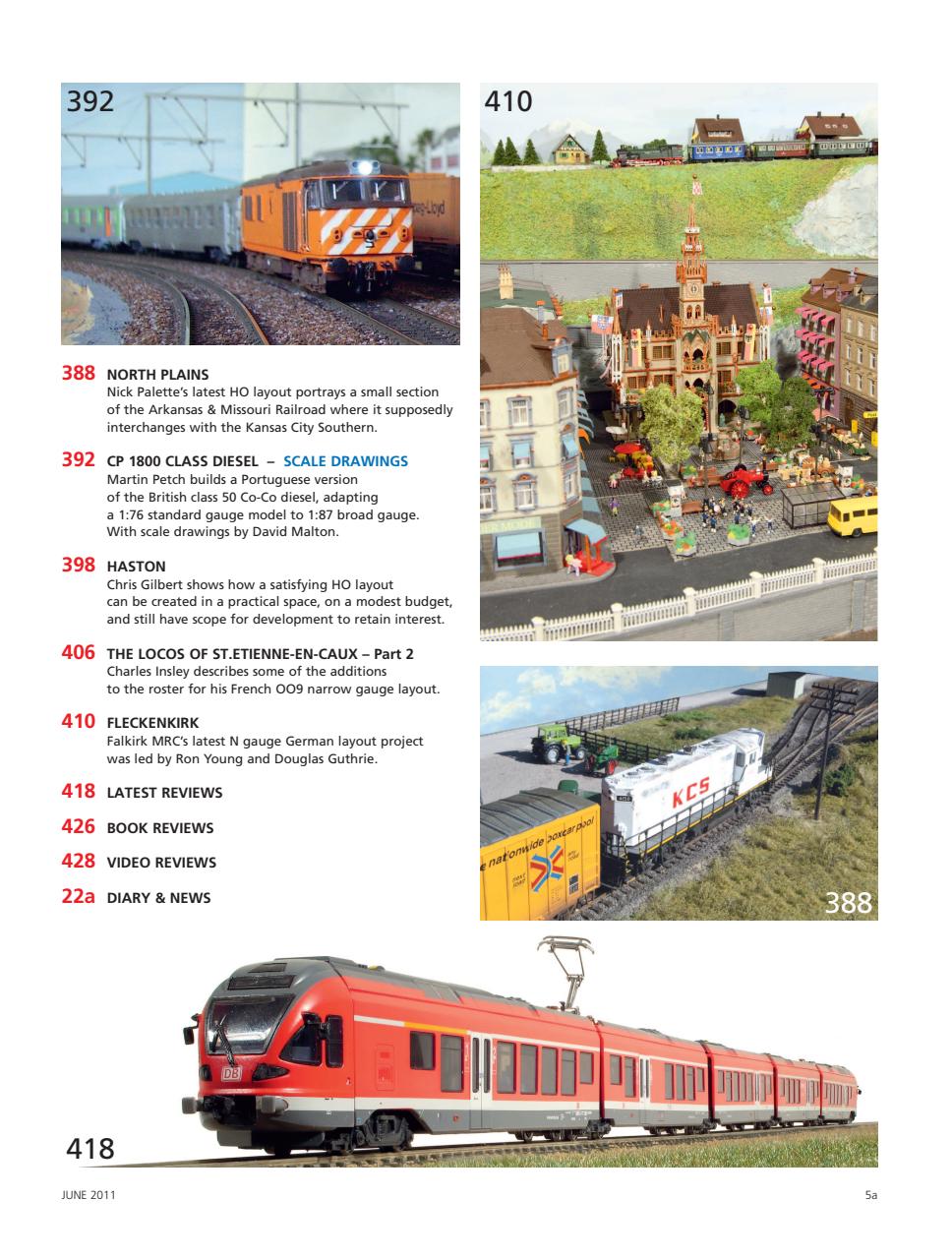 Continental Modeller Preview Pages