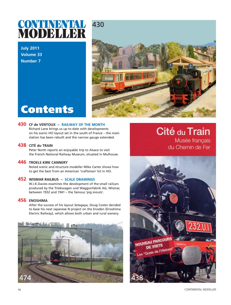 Continental Modeller Preview Pages