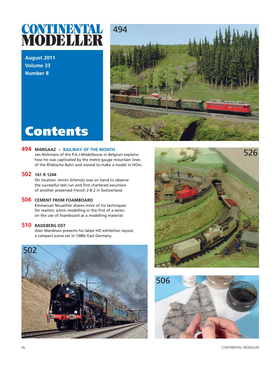 Continental Modeller Preview Pages