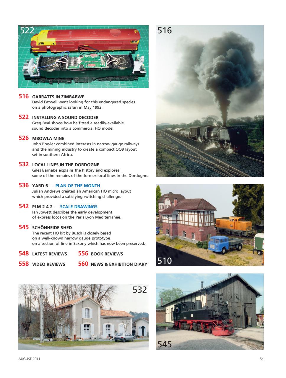 Continental Modeller Preview Pages