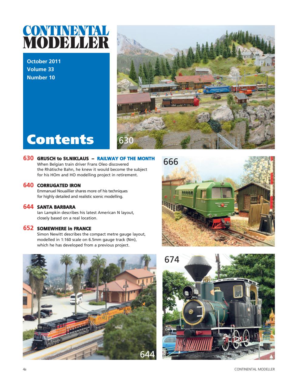 Continental Modeller Preview Pages