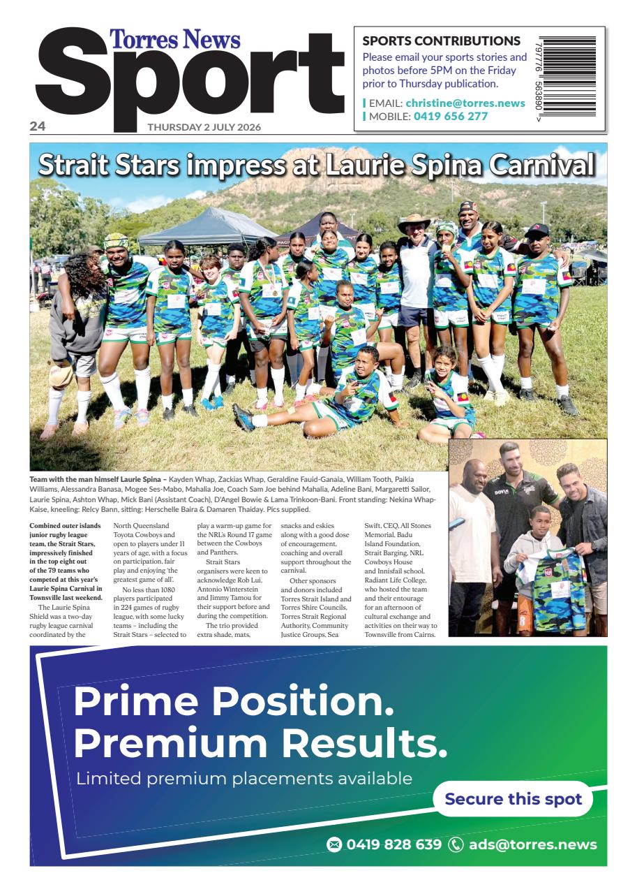 Torres News Preview Pages