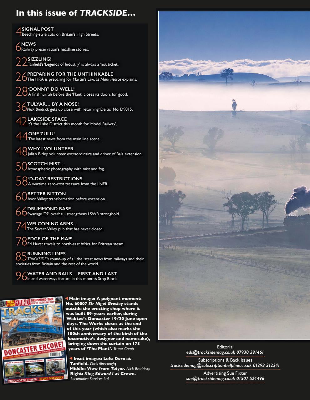 Trackside Preview Pages