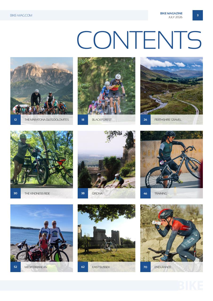 BIKE Magazine Preview Pages