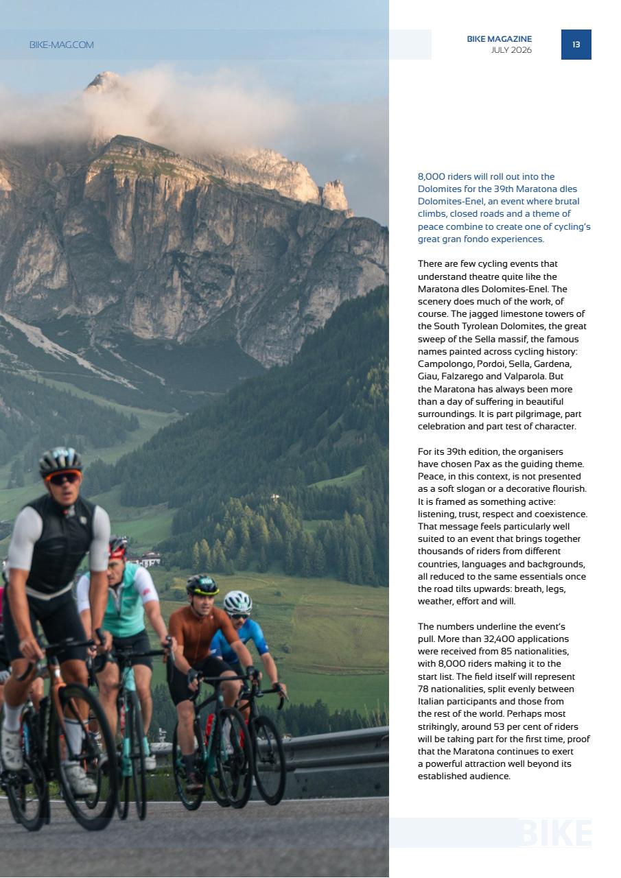BIKE Magazine Preview Pages