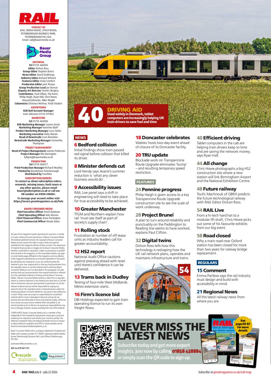 Rail Preview Pages