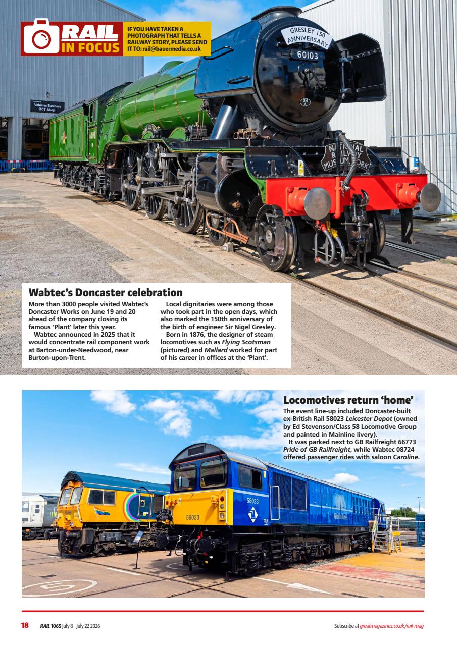 Rail Preview Pages