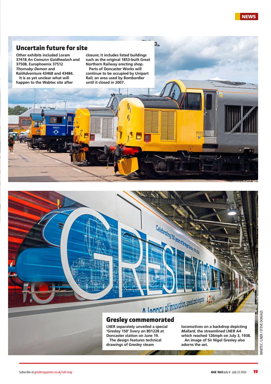 Rail Preview Pages