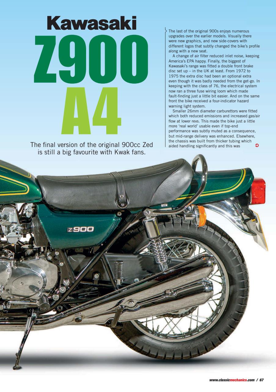 Classic Motorcycle Mechanics Preview Pages