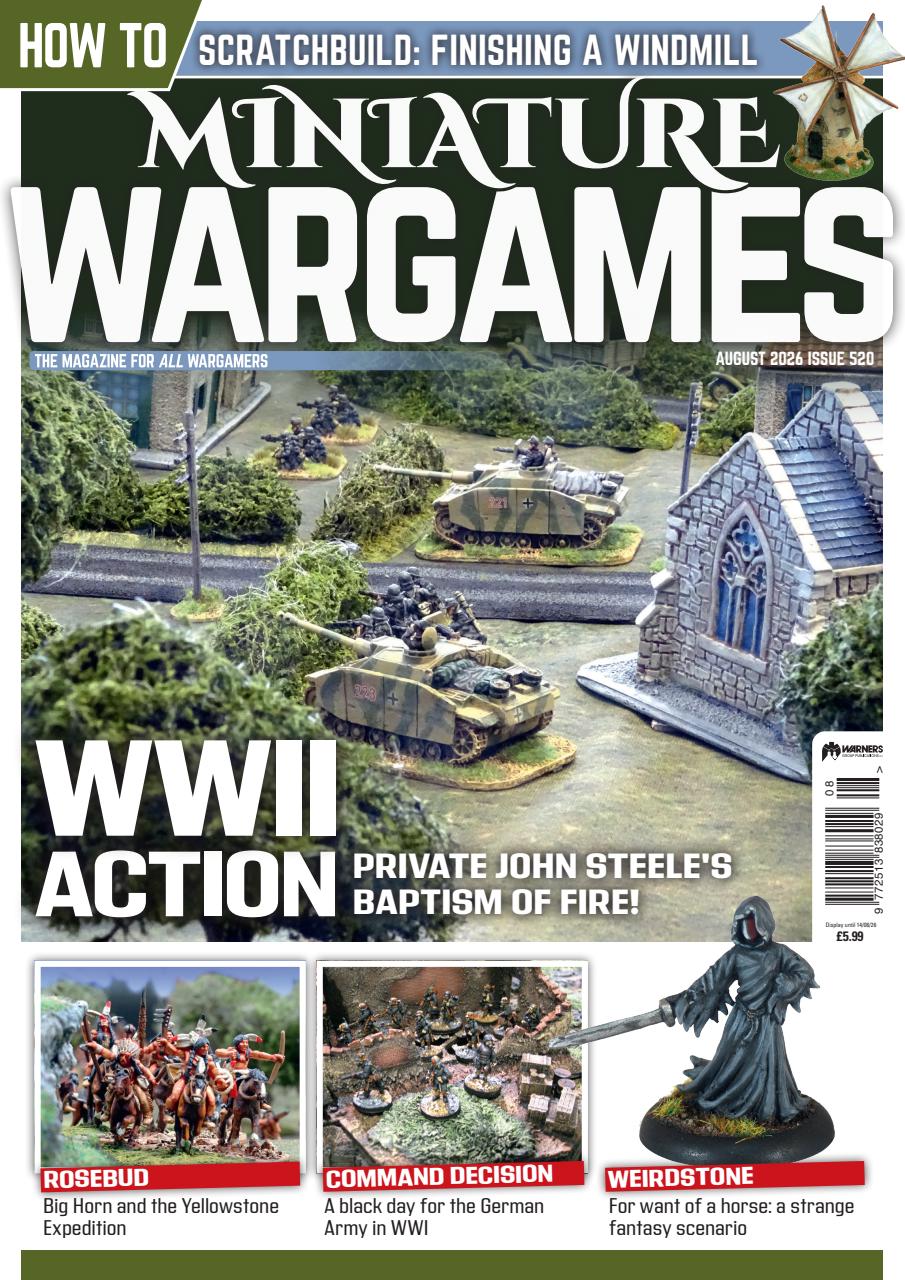 Miniature Wargames Preview Pages