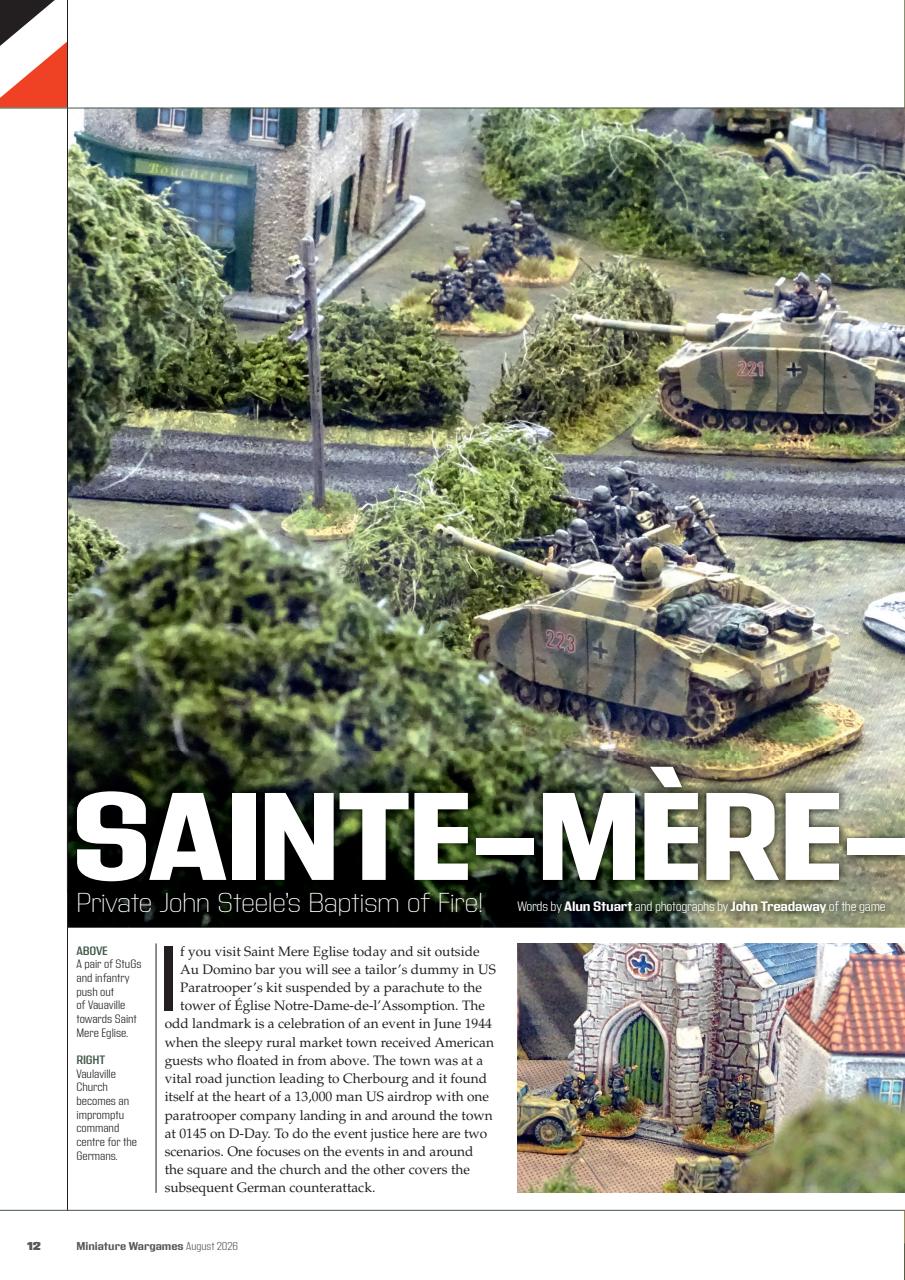 Miniature Wargames Preview Pages