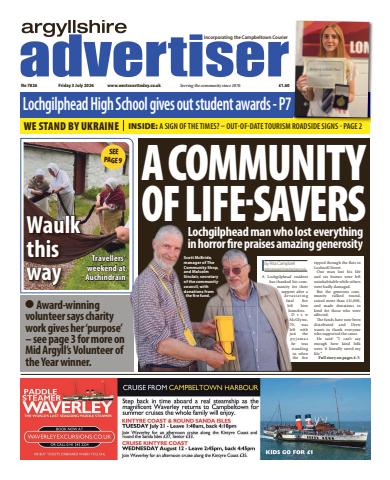 Argyllshire Advertiser issue Friday, July 03, 2026