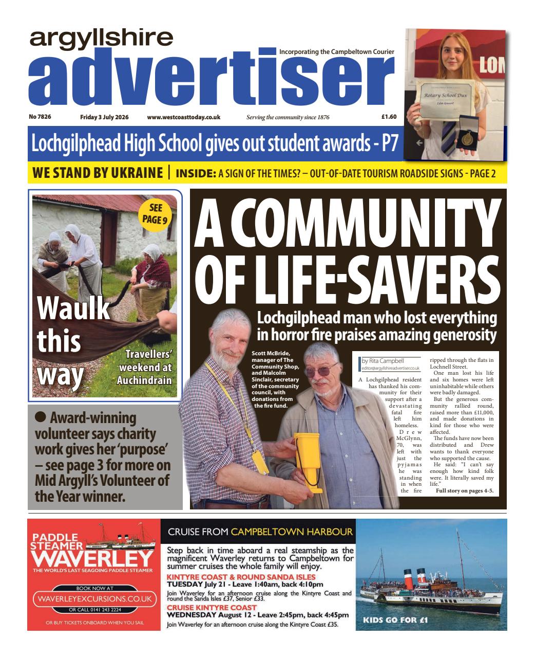 Argyllshire Advertiser Preview Pages