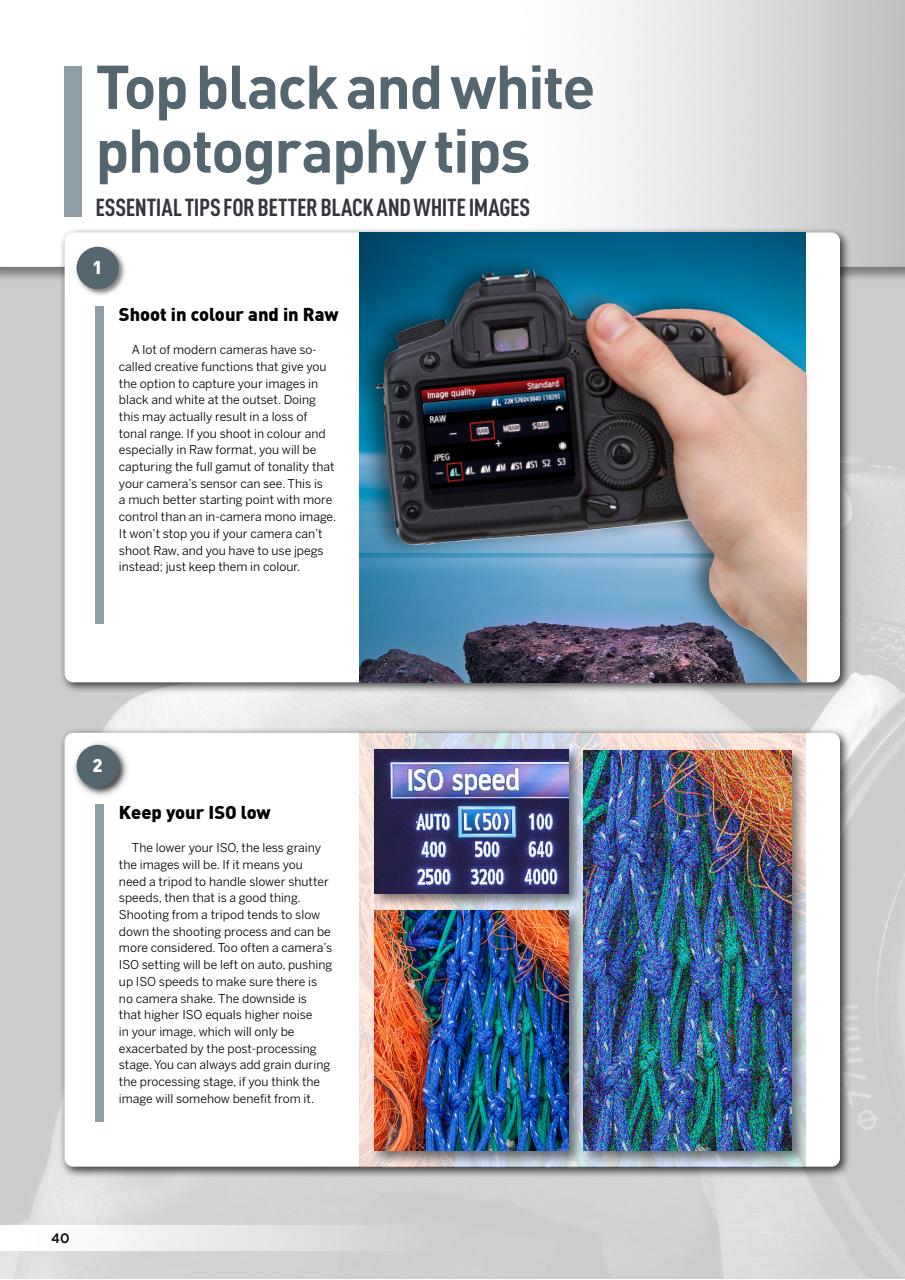 Black & White Photography The Complete Manual Preview Pages