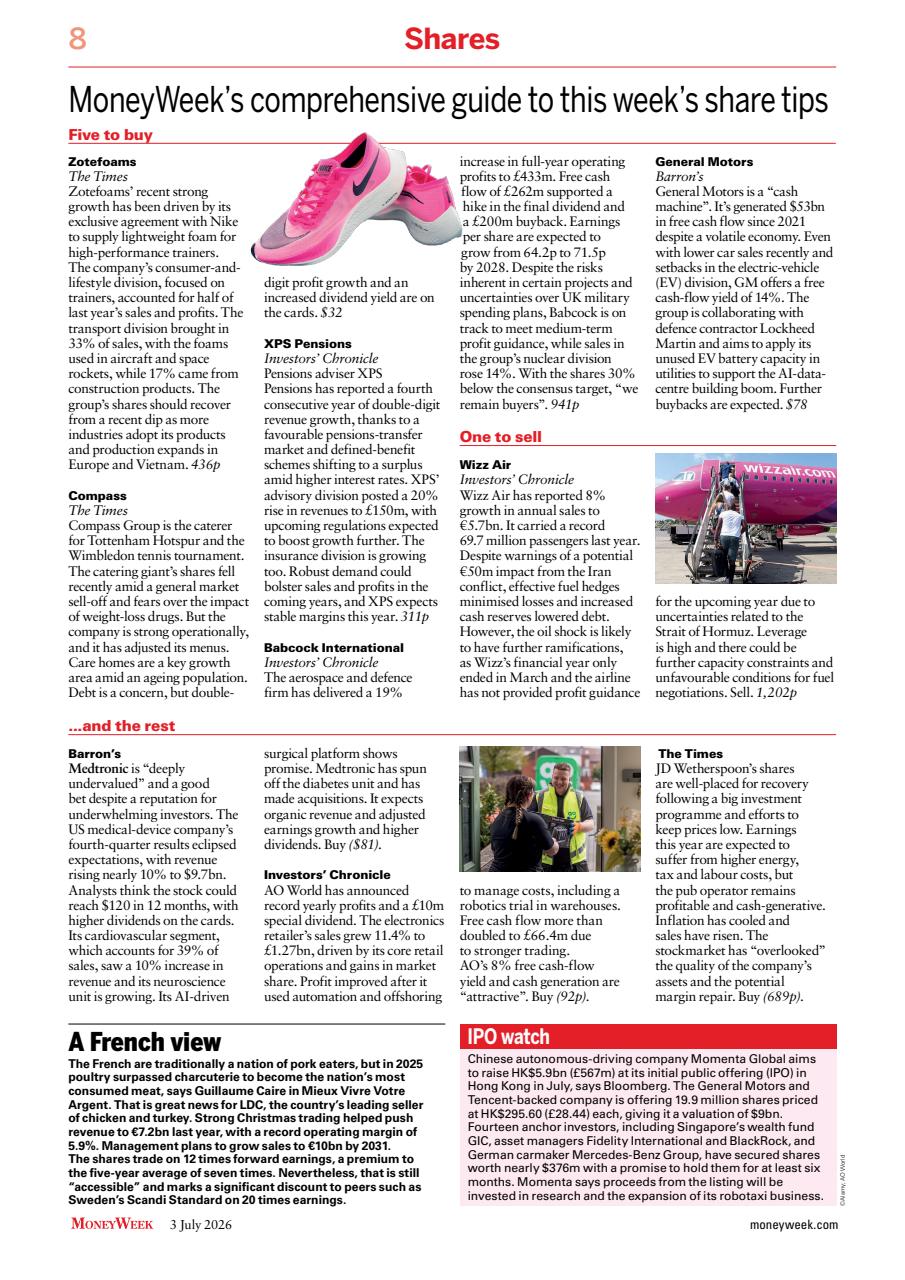MoneyWeek Preview Pages