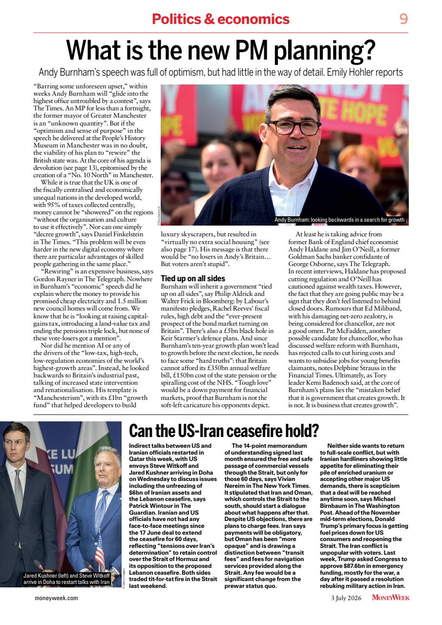 MoneyWeek Preview Pages