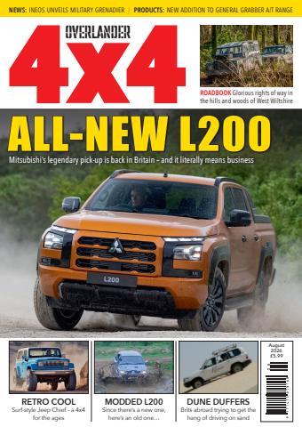 Overlander 4X4 issue August 2026