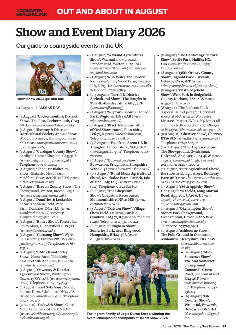 The Country Smallholder Preview Pages