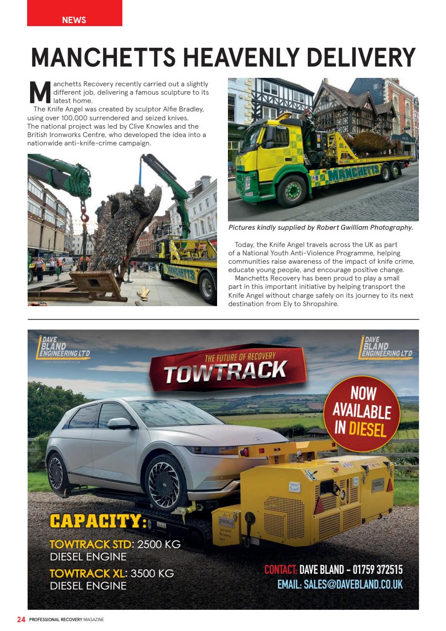 Professional Recovery Magazine Preview Pages