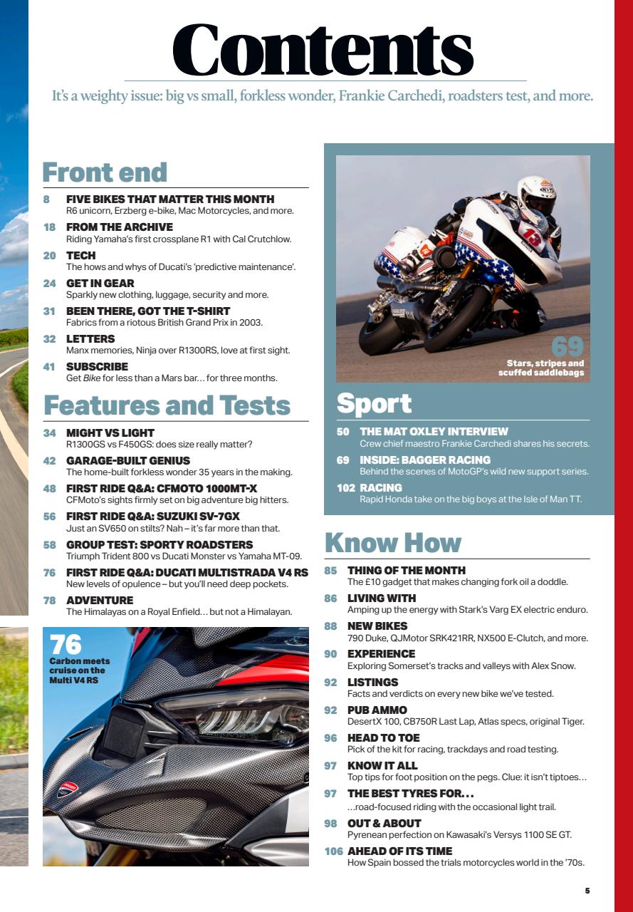 Bike Preview Pages