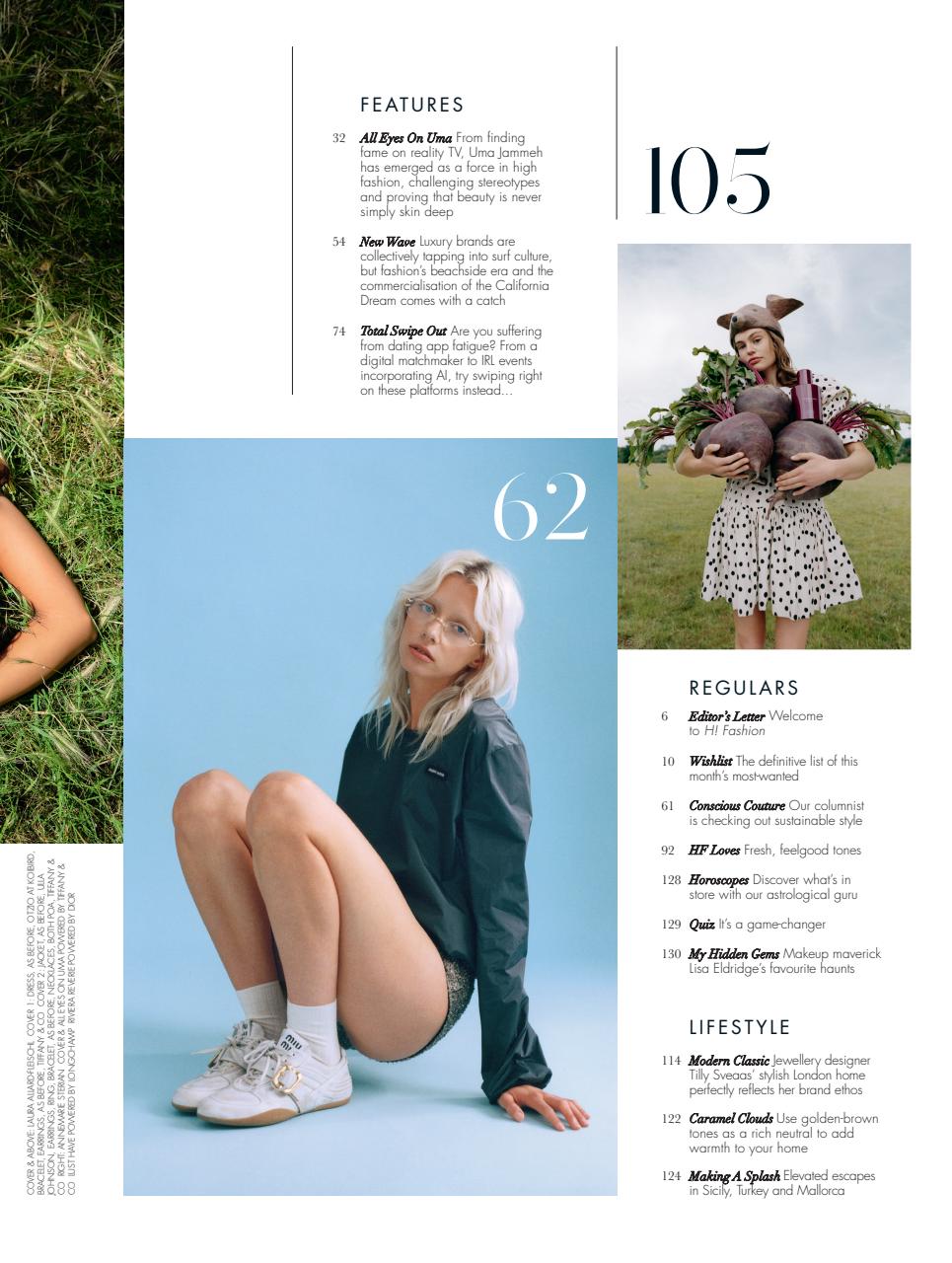 Hello! Fashion Monthly Preview Pages