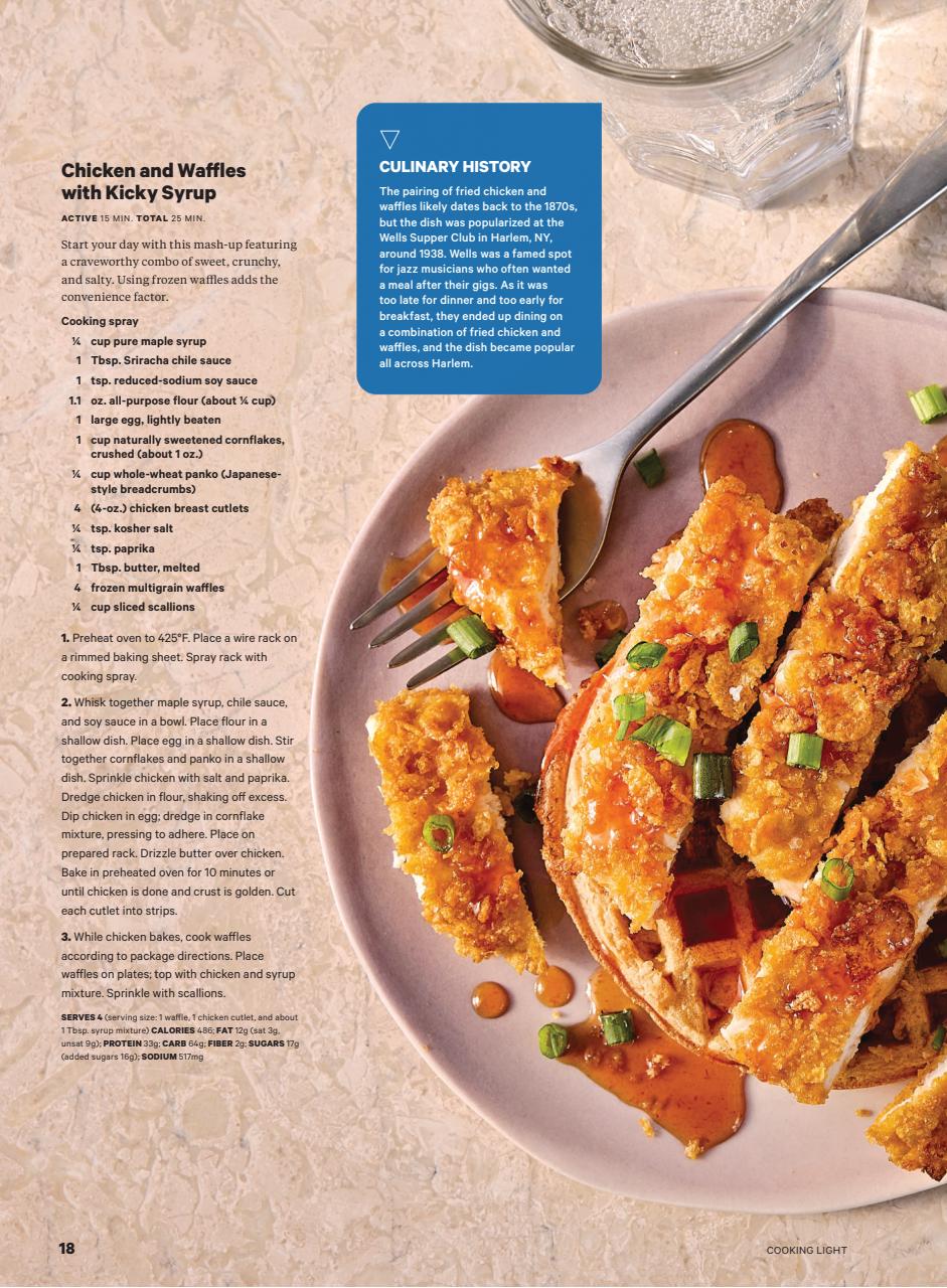 Cooking Light Preview Pages