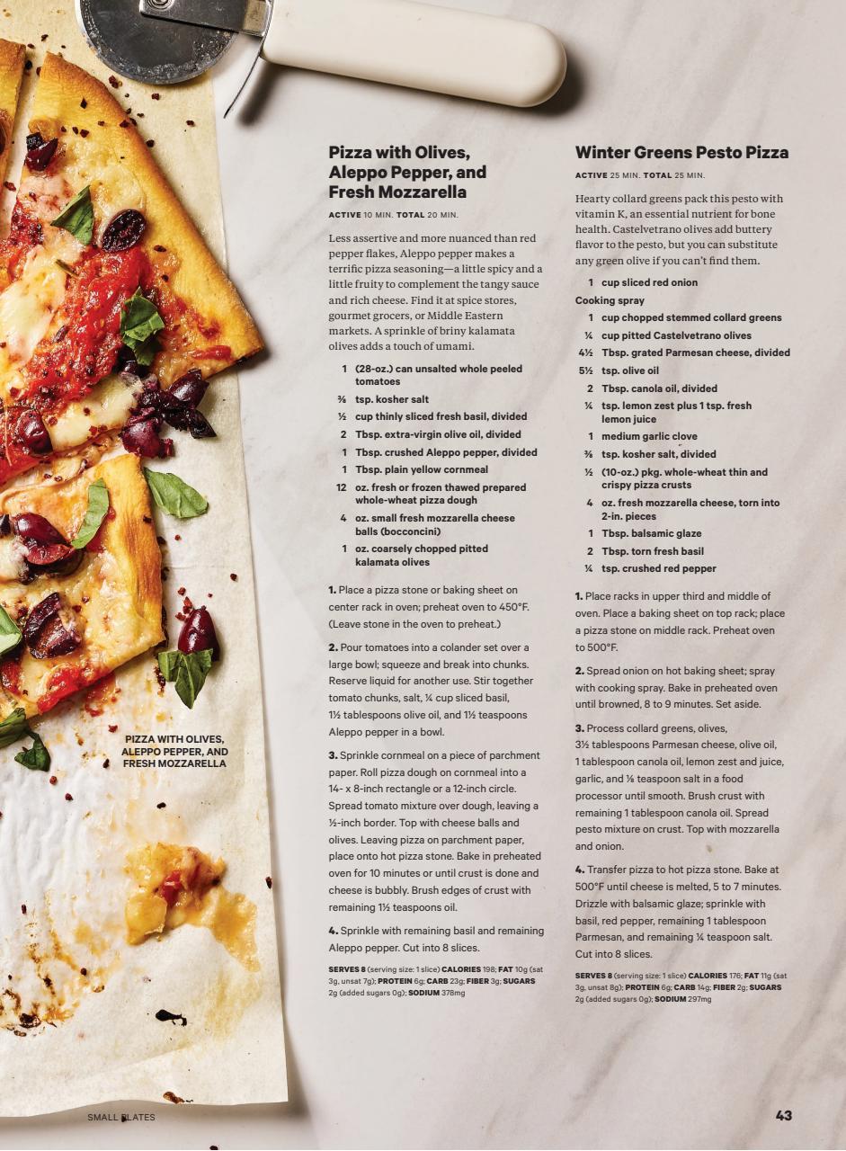 Cooking Light Preview Pages
