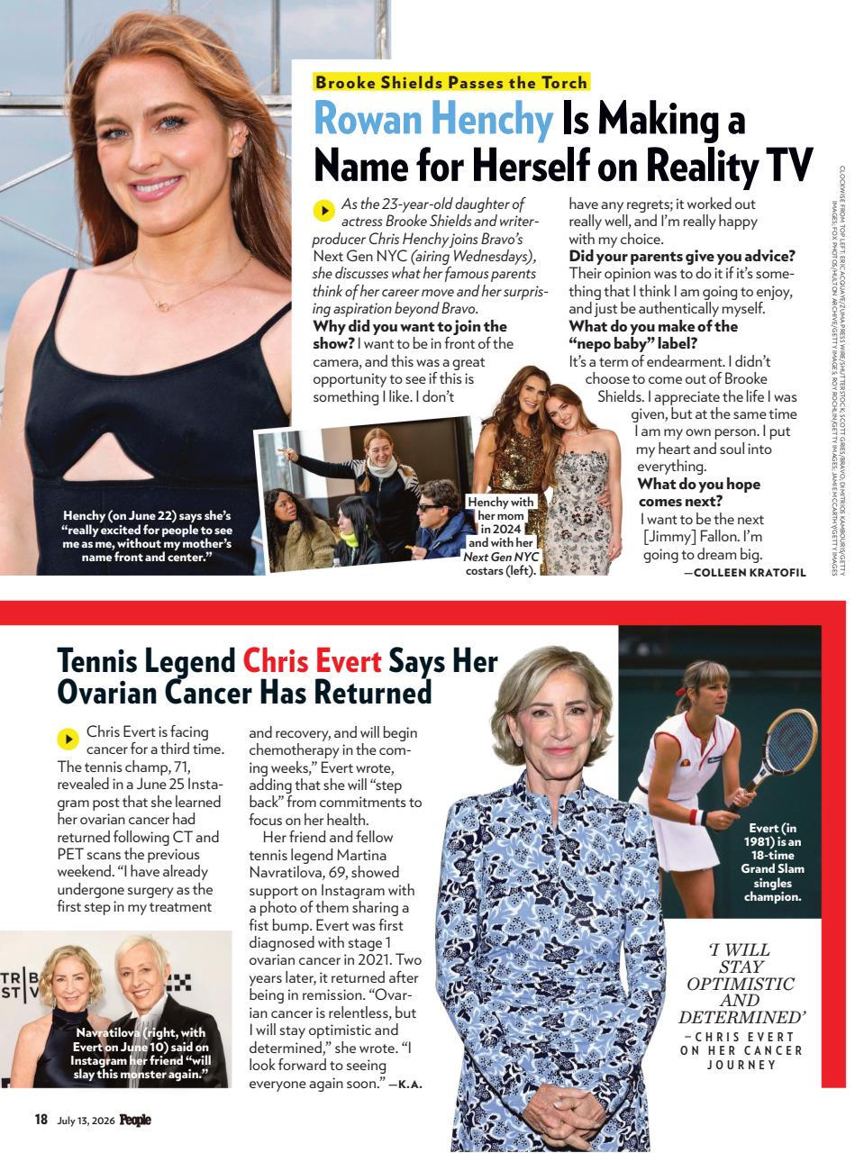 People Preview Pages