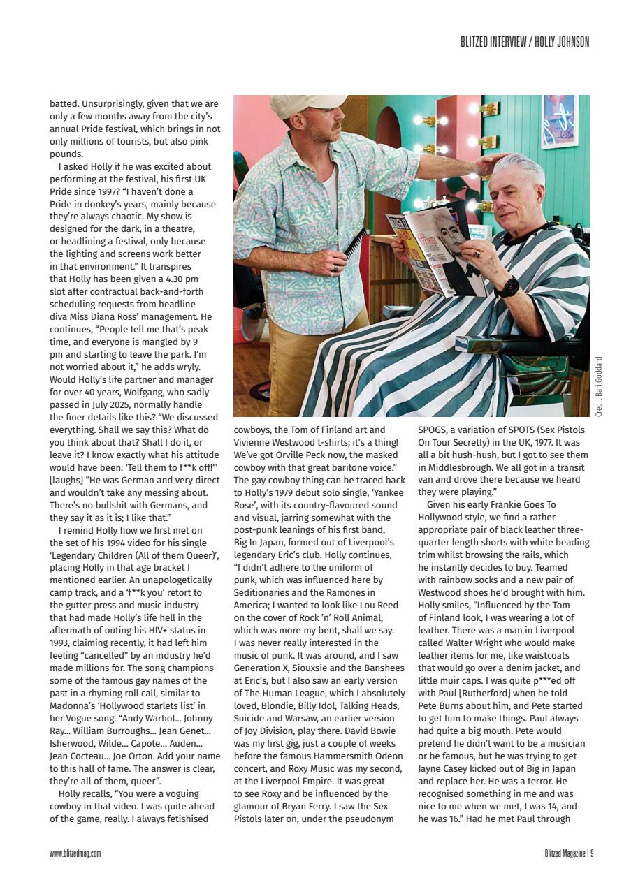 Blitzed Magazine Preview Pages
