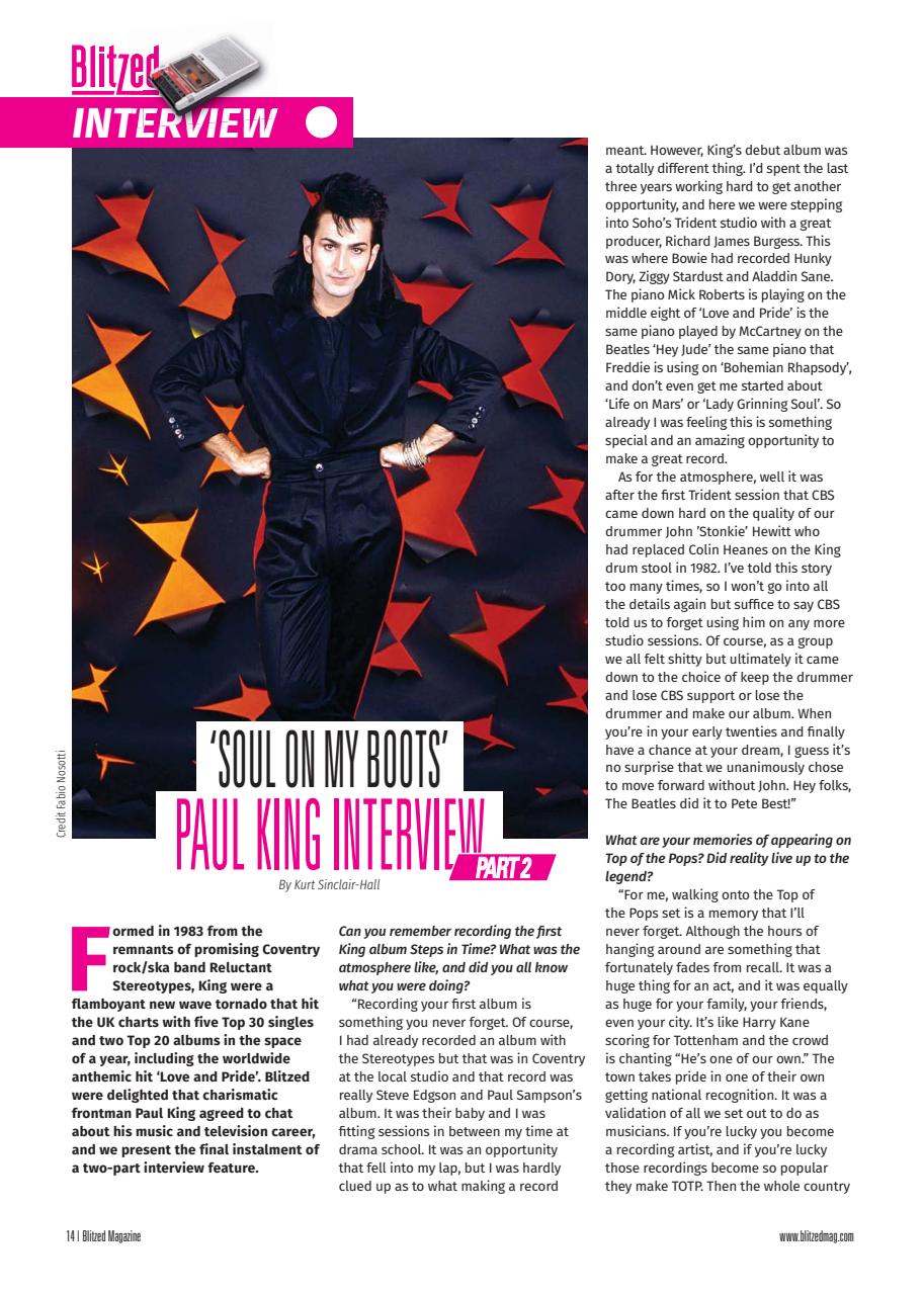 Blitzed Magazine Preview Pages