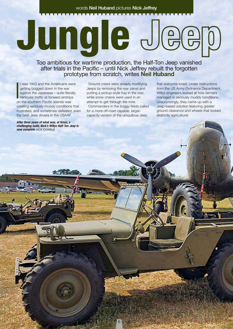 Classic Military Vehicle Preview Pages