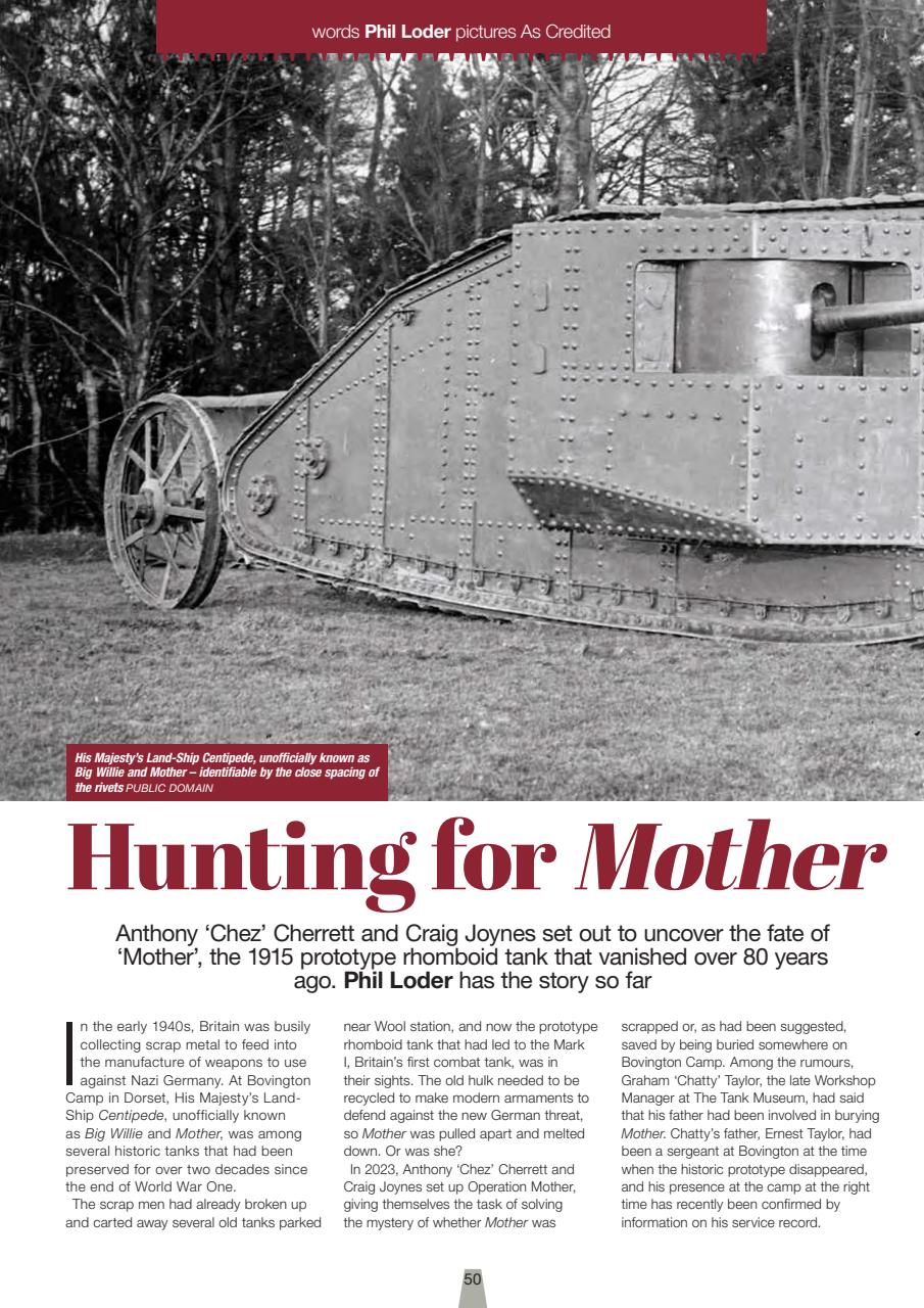 Classic Military Vehicle Preview Pages