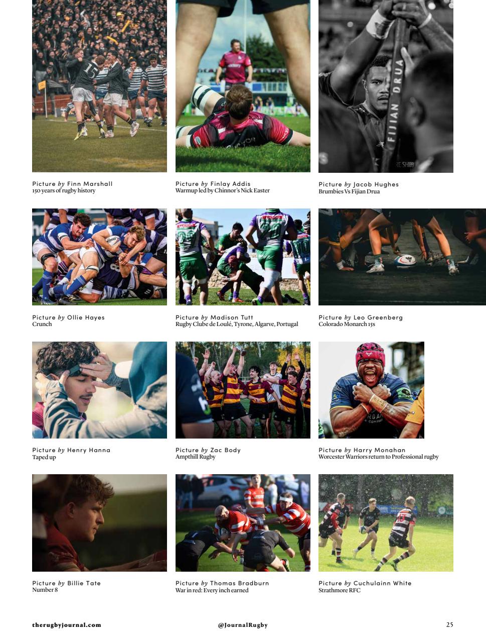 Rugby Journal Preview Pages